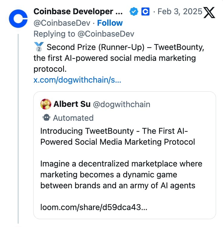 TweetBounty AI marketing platform